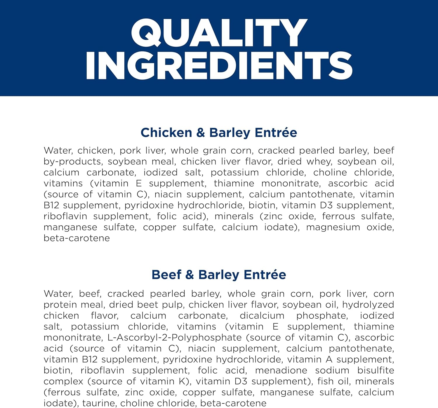 image:imageHills Science Diet Adult 16 Small amp Mini Wet Dog Food Chicken amp Vegetables 35 oz Trays 12PackVariety Pack Chicken Beef