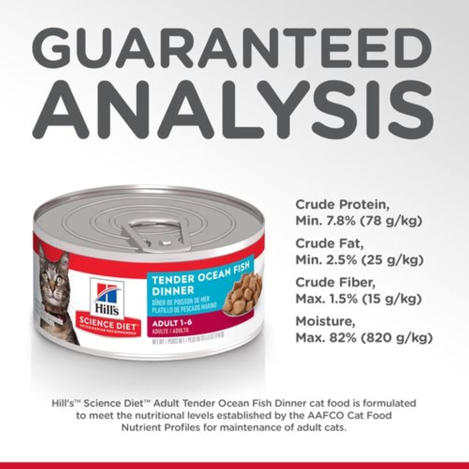image:imageHills Science Diet Adult 16 Wet Cat Food Turkey 55 oz Cans 24PackOcean Fish Stew