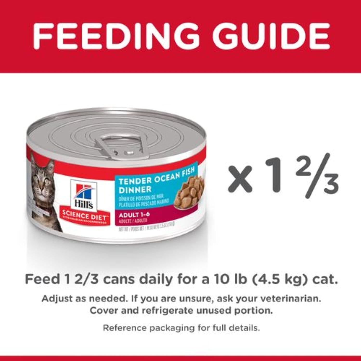 image:imageHills Science Diet Adult 16 Wet Cat Food Turkey 55 oz Cans 24PackOcean Fish Stew