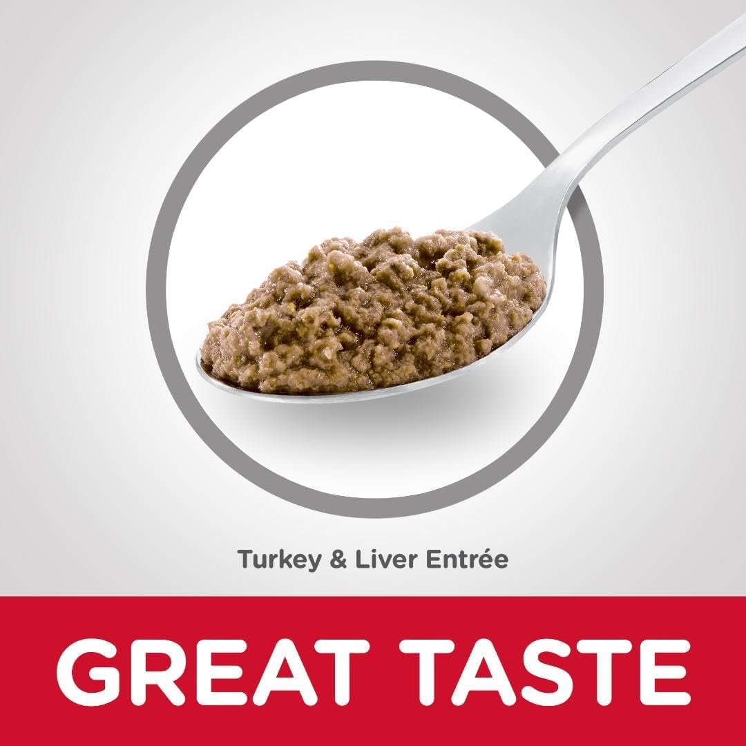 image:imageHills Science Diet Adult 16 Wet Cat Food Turkey 55 oz Cans 24PackTurkey Liver Minced