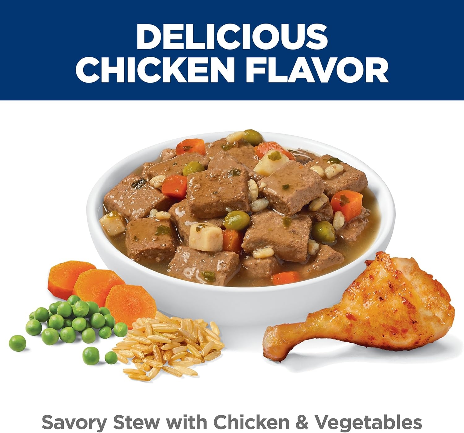 image:imageHills Science Diet Adult 16 Wet Dog Food Variety Pack Chicken amp Beef 13 oz Cans 12PackChicken Vegetables Stew