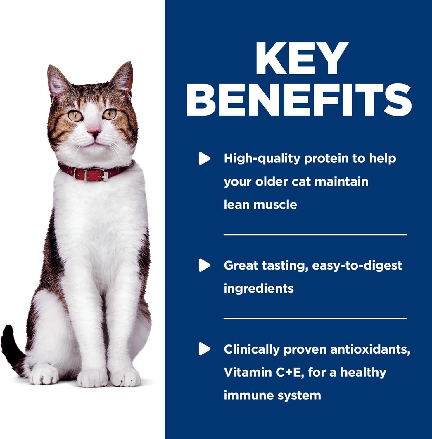 image:imageHills Science Diet Adult 7 Cat Food Tuna Stew 28 oz Pouches 24PackTuna Stew