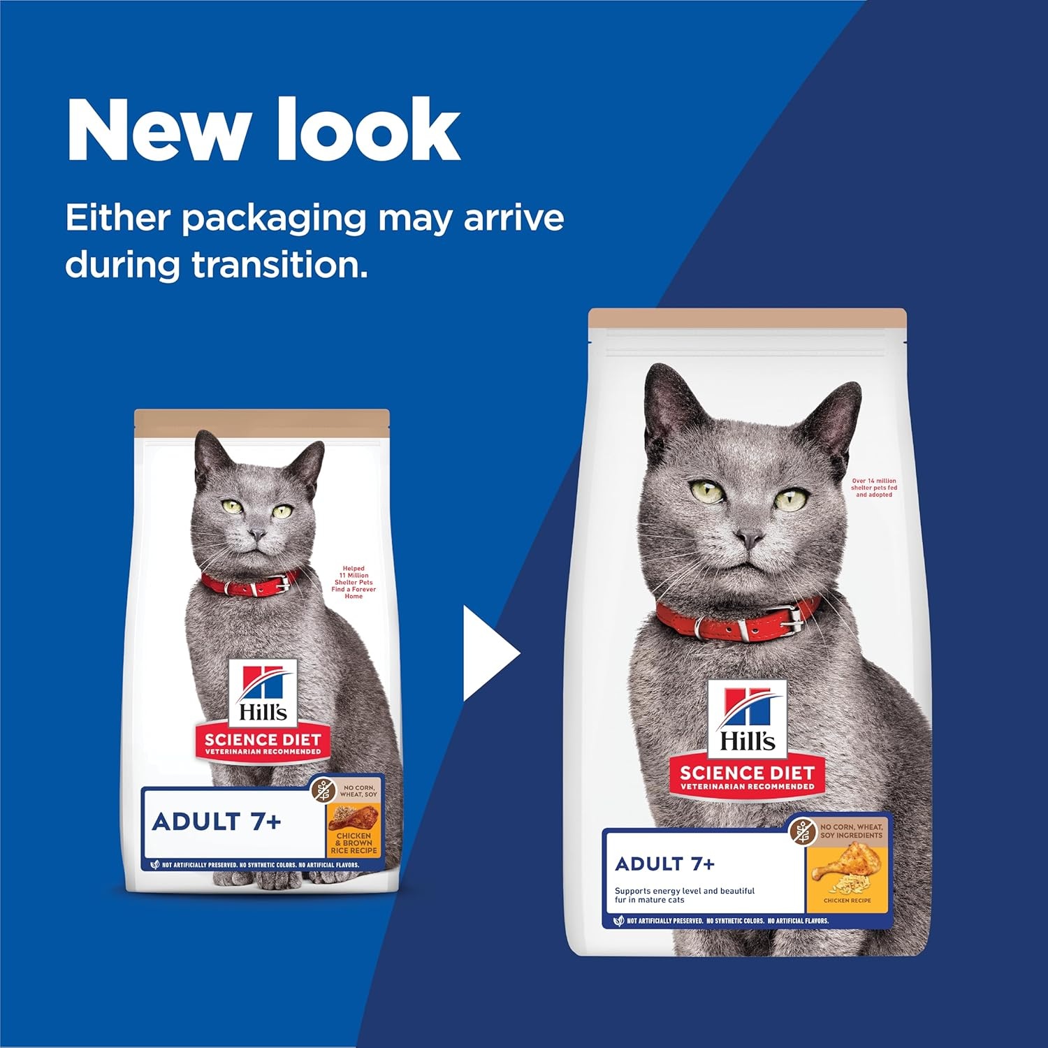 image:imageHills Science Diet Adult 7 Dry Cat Food Chicken 7 lb BagChicken Brown Rice