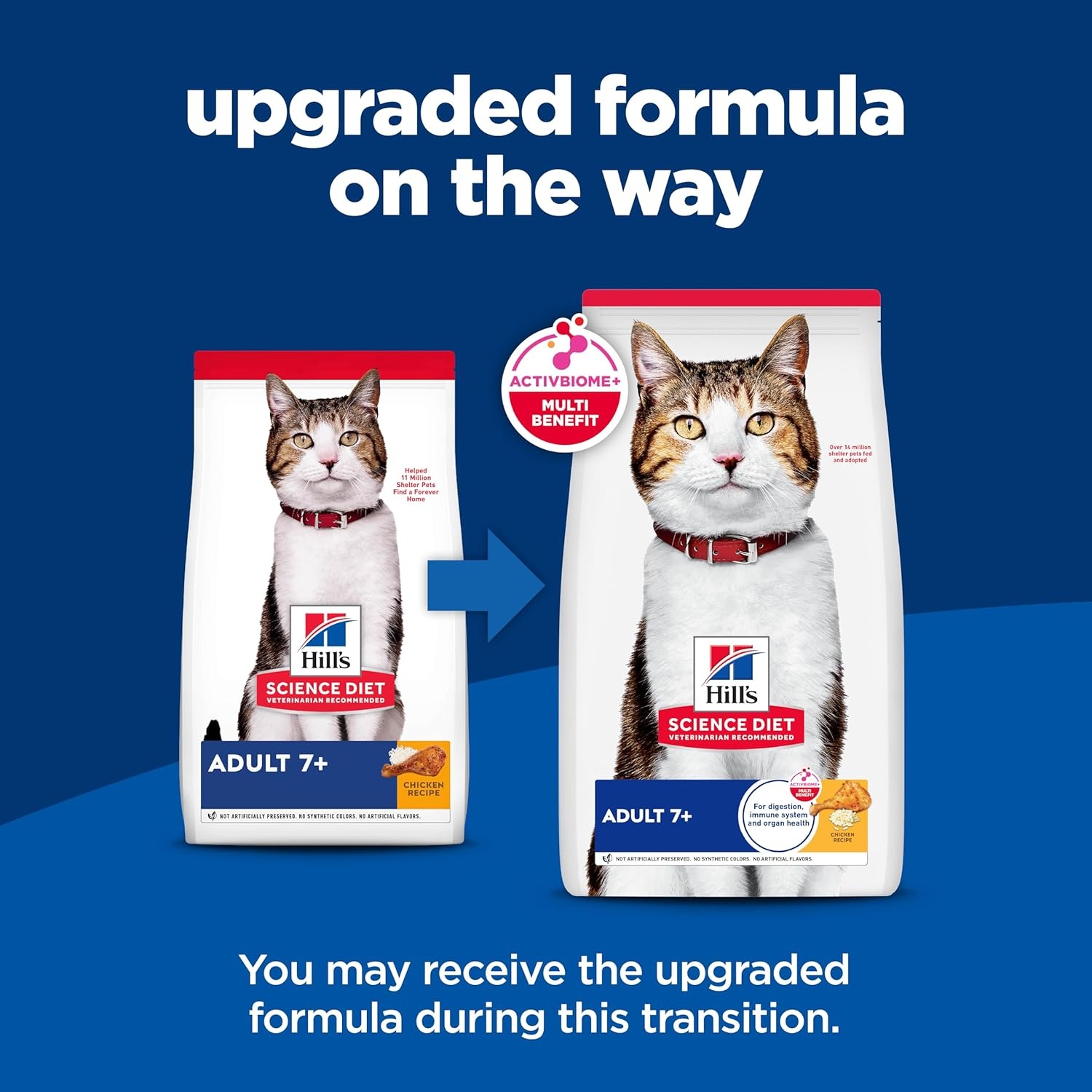 image:imageHills Science Diet Adult 7 Dry Cat Food Chicken 7 lb BagChicken