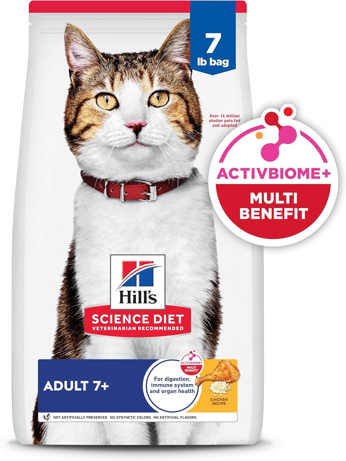 image:imageHills Science Diet Adult 7 Dry Cat Food Chicken 7 lb BagChicken