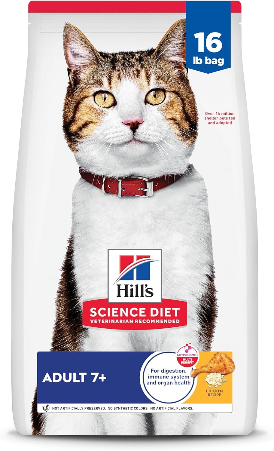 image:imageHills Science Diet Adult 7 Dry Cat Food Chicken 7 lb BagChicken