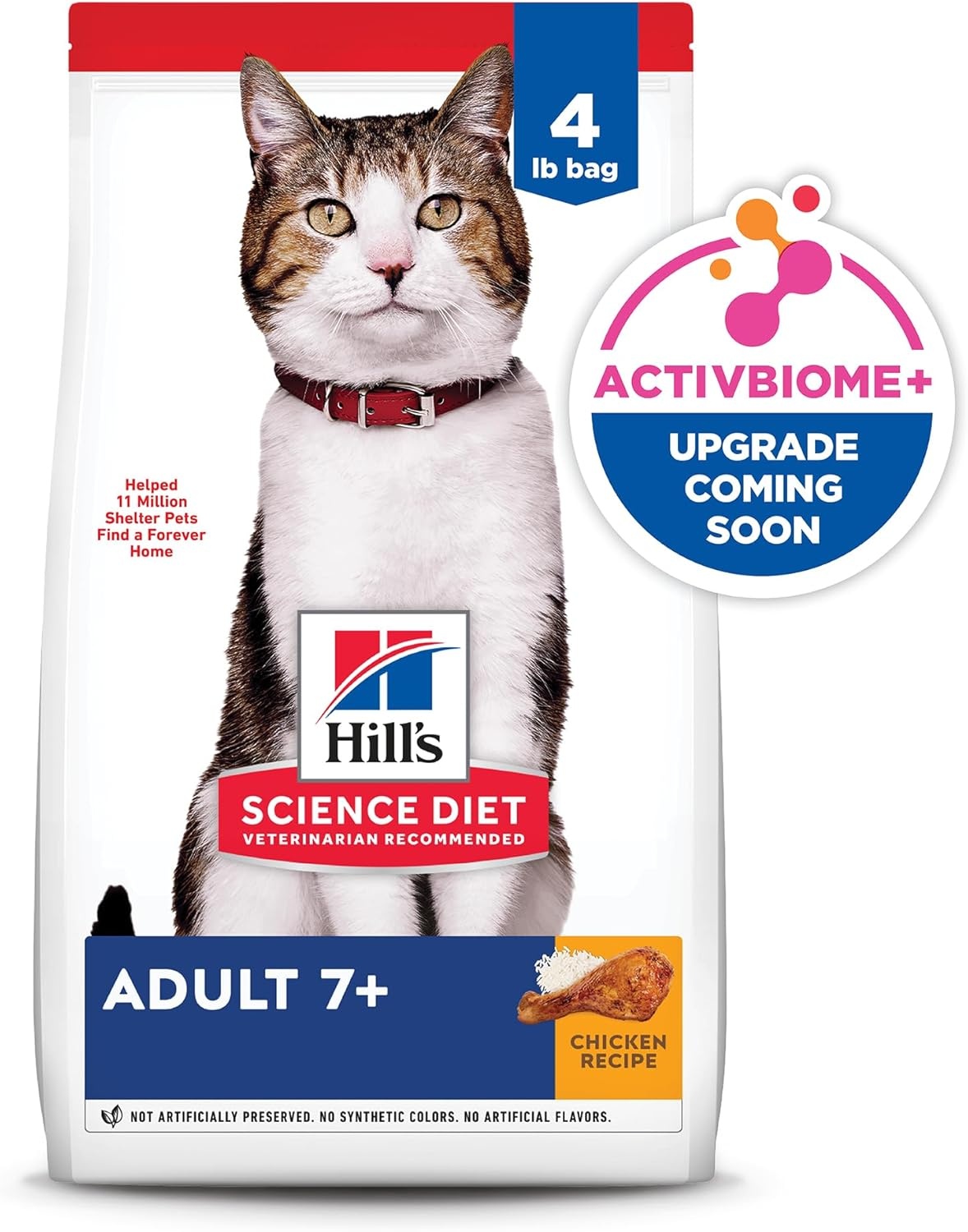 image:imageHills Science Diet Adult 7 Dry Cat Food Chicken 7 lb BagChicken
