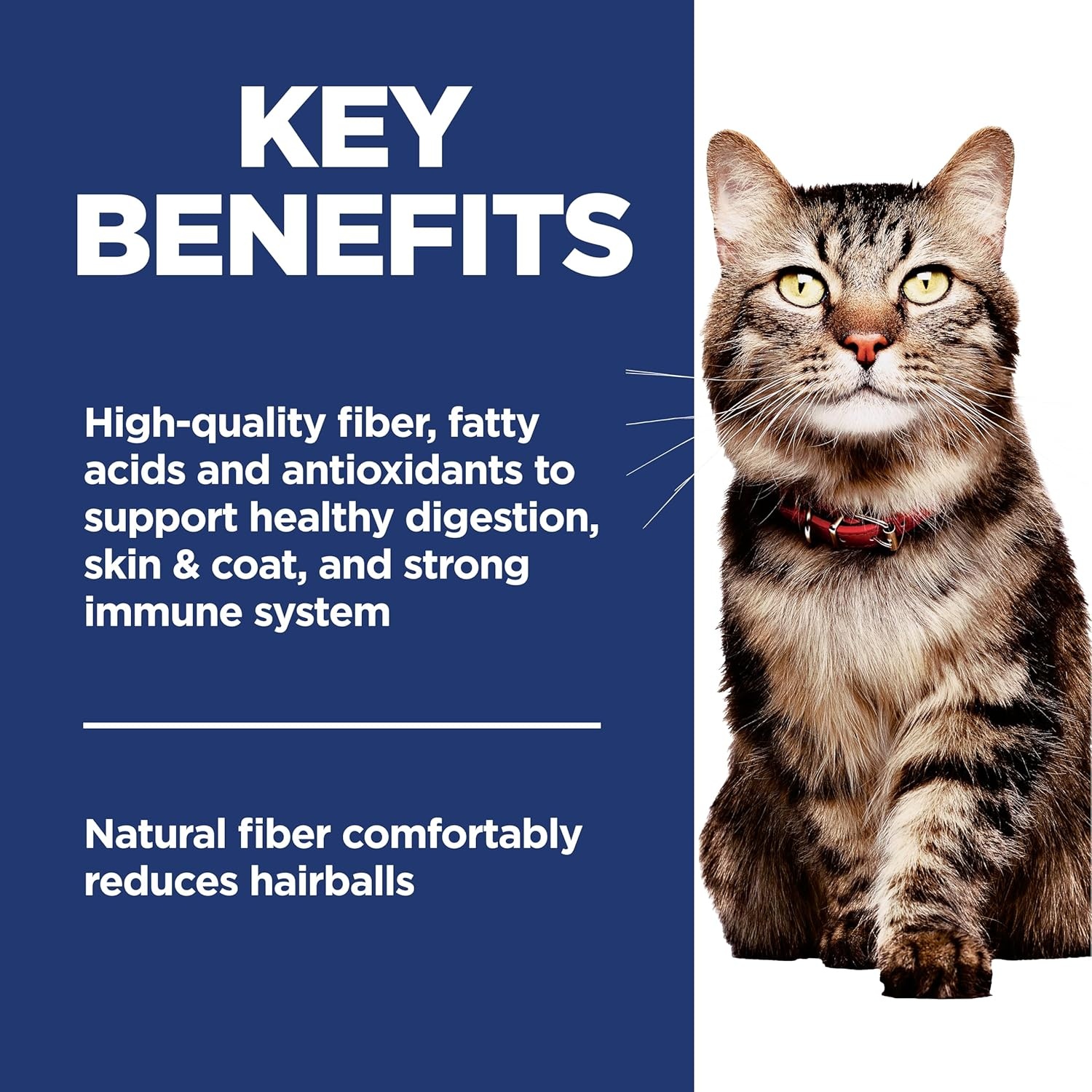 image:imageHills Science Diet Adult 7 Hairball Control Dry Cat Food Chicken 155 lb BagChicken
