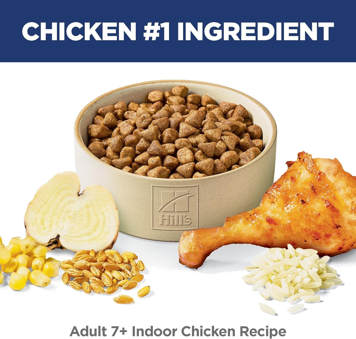 image:imageHills Science Diet Adult 7 Indoor Dry Cat Food Chicken 7 lb BagChicken