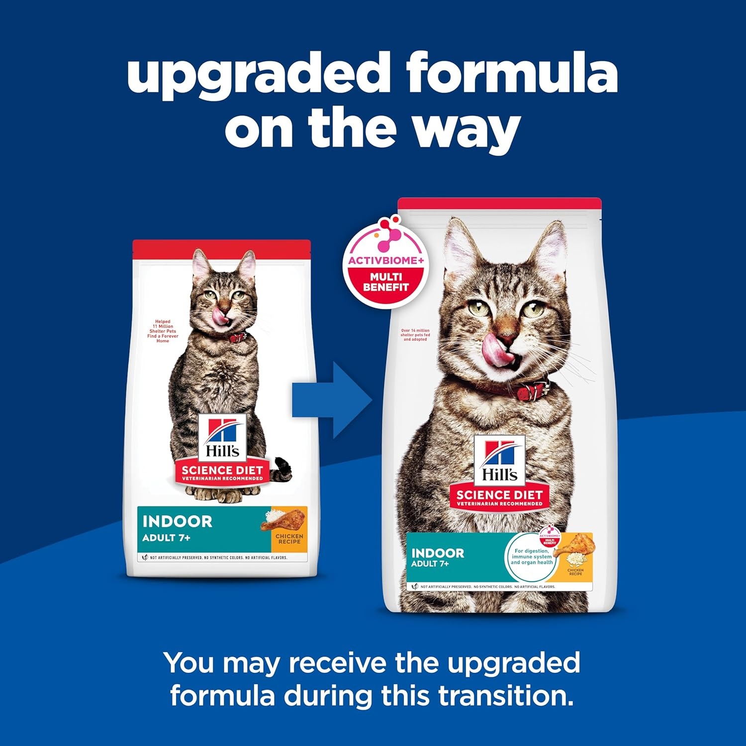 image:imageHills Science Diet Adult 7 Indoor Dry Cat Food Chicken 7 lb BagChicken