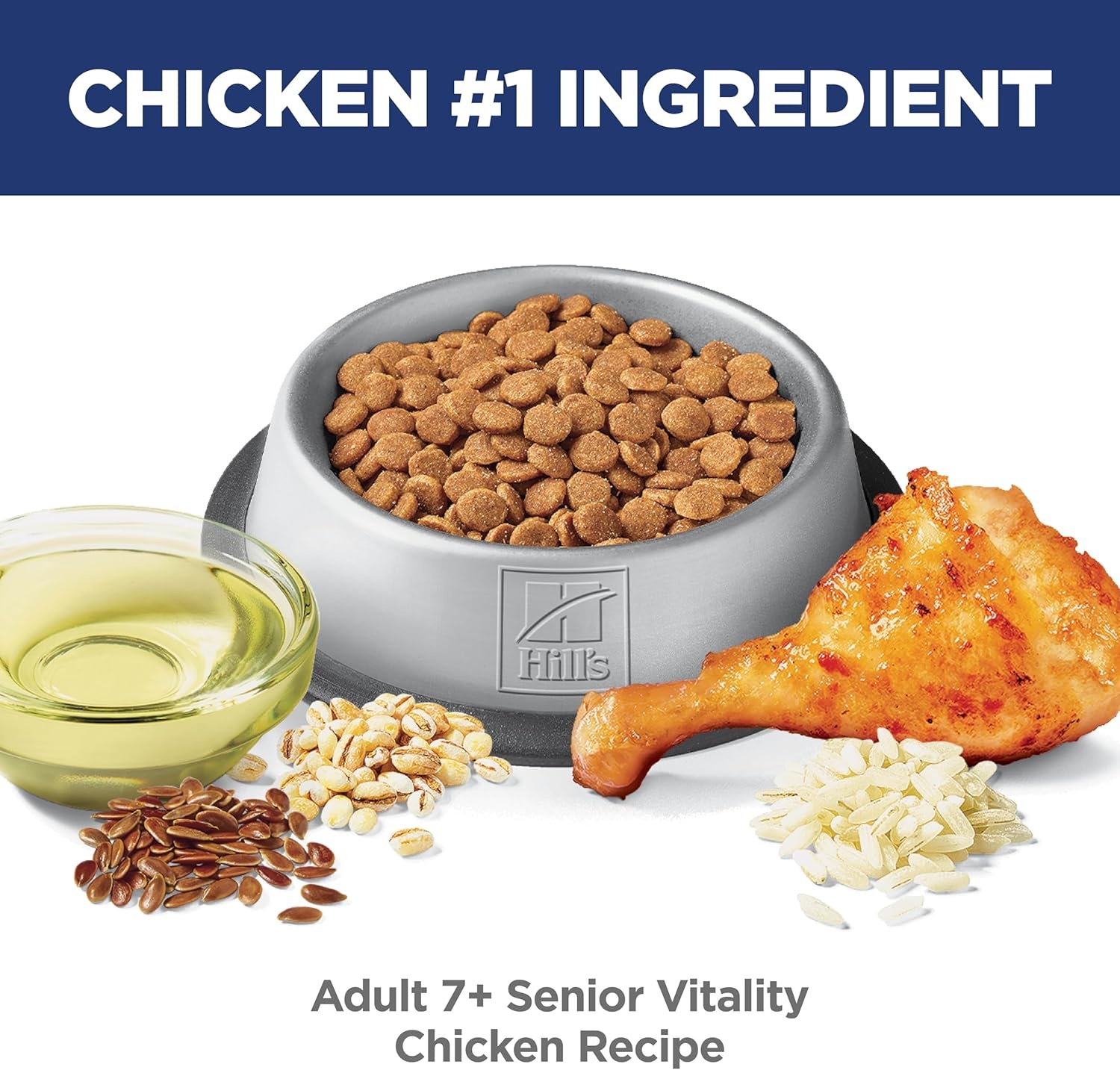 image:imageHills Science Diet Adult 7 Senior Vitality Chicken amp Rice Recipe Dry Cat Food 13 lbsChicken Rice