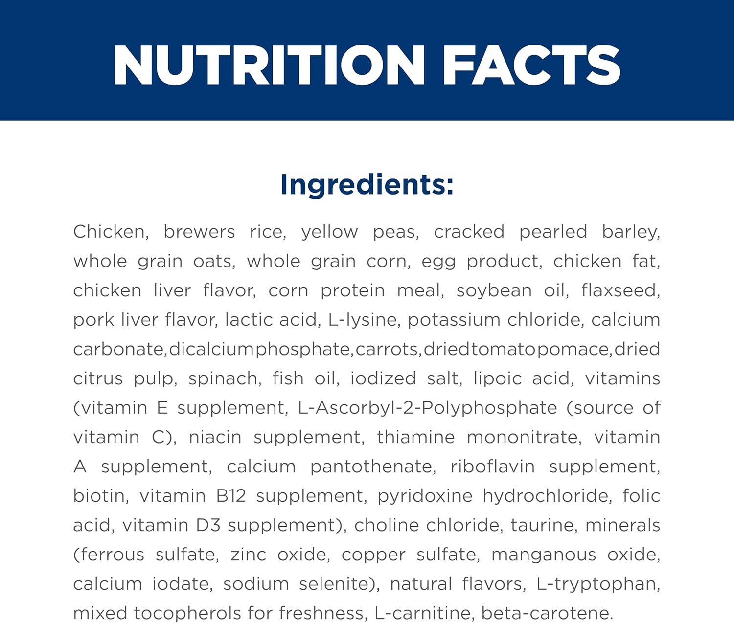 image:imageHills Science Diet Adult 7 Senior Vitality Small amp Mini Dry Dog Food Chicken amp Rice 35 lb BagChicken Rice
