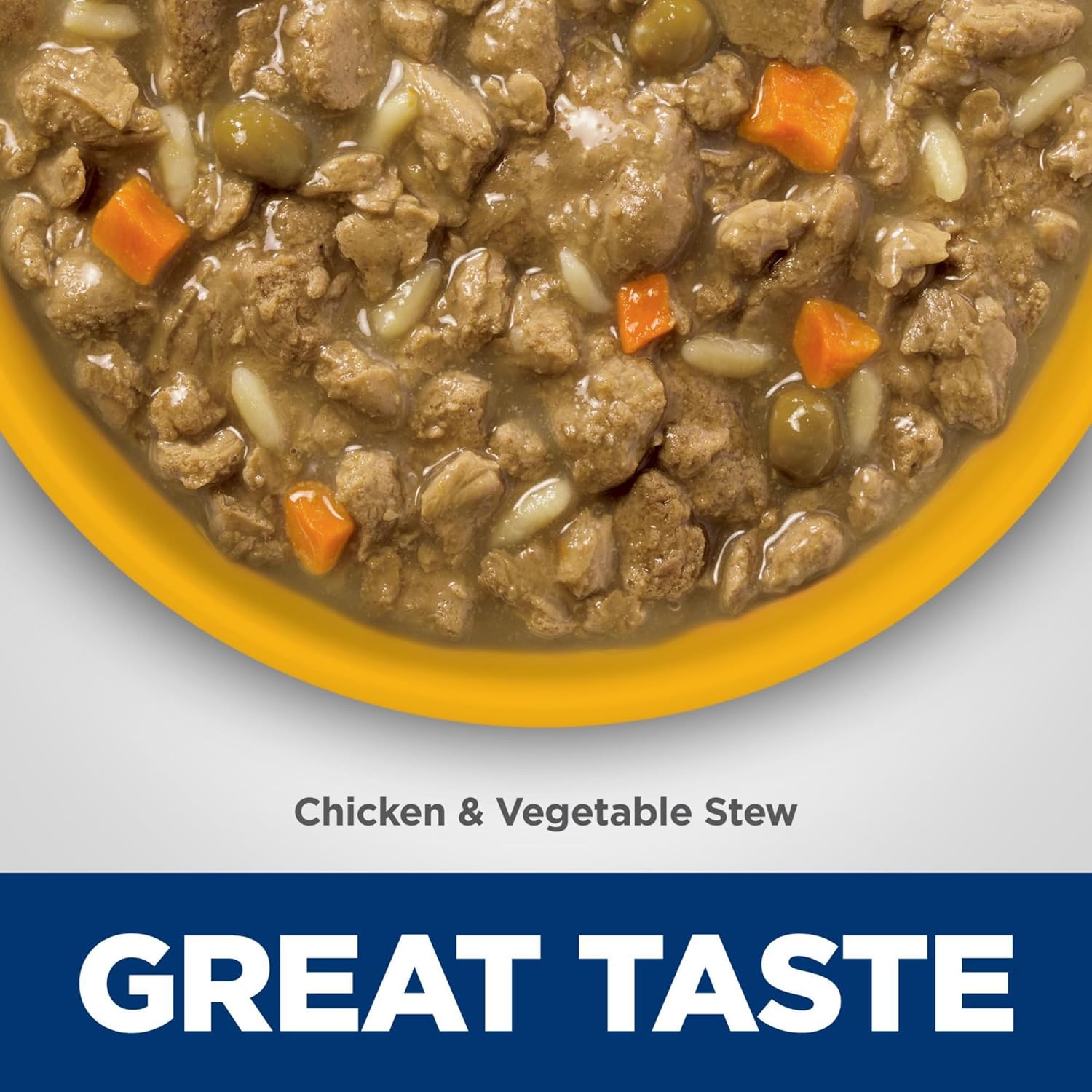 image:imageHills Science Diet Adult 7 Senior Vitality Small amp Mini Wet Dog Food Chicken amp Vegetable Stew 55 oz Cans 24Pack