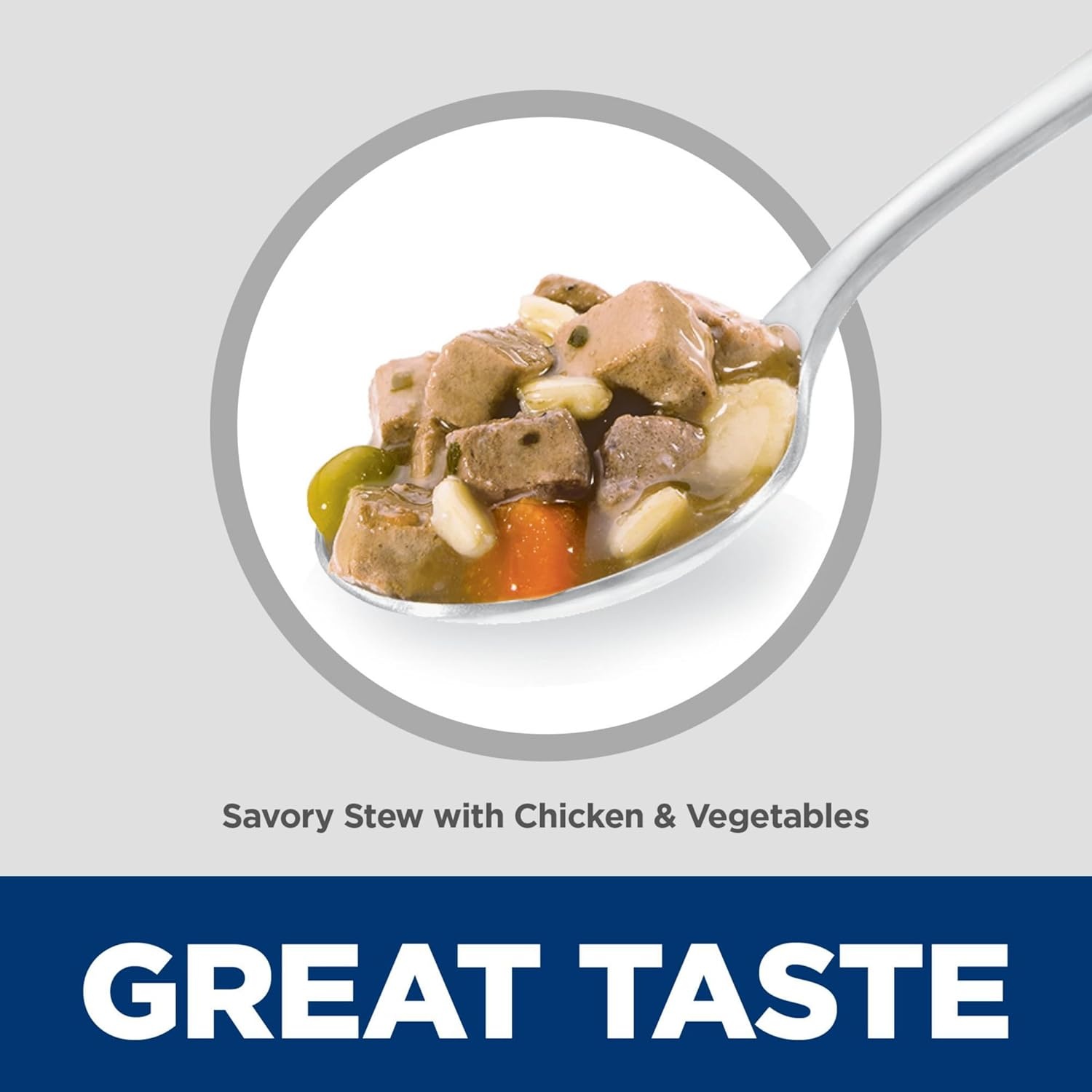 image:imageHills Science Diet Adult 7 Small amp Mini Wet Dog Food Chicken amp Vegetables 35 oz Trays 12PackChicken Vegetables Stew