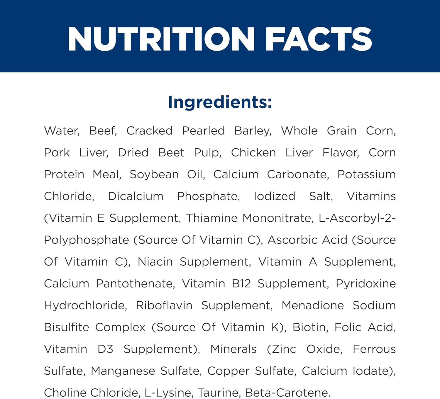 image:imageHills Science Diet Adult 7 Wet Dog Food Chicken amp Barley 13 oz Cans 12PackBeef Barley Loaf
