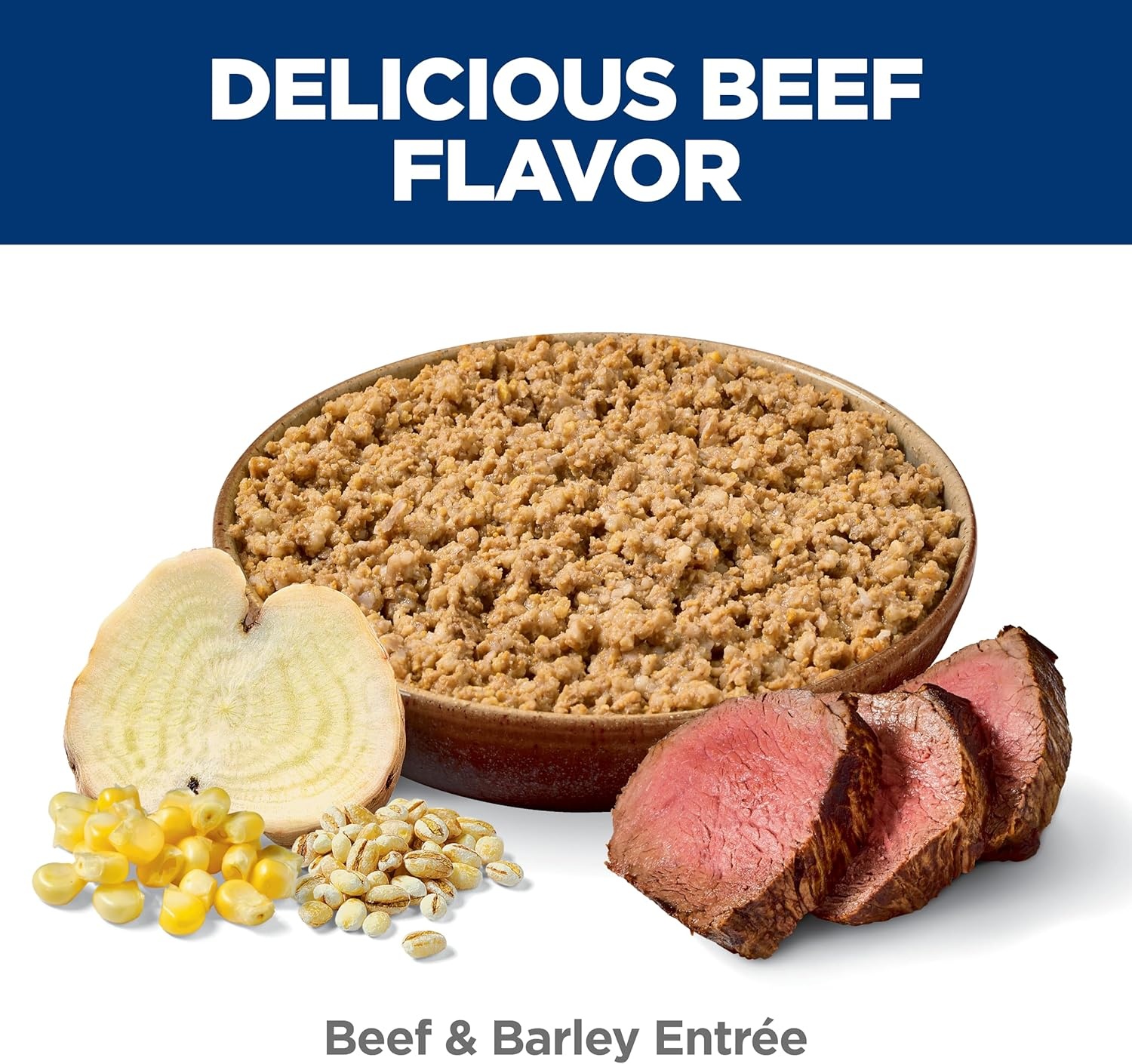 image:imageHills Science Diet Adult 7 Wet Dog Food Chicken amp Barley 13 oz Cans 12PackBeef Barley Loaf
