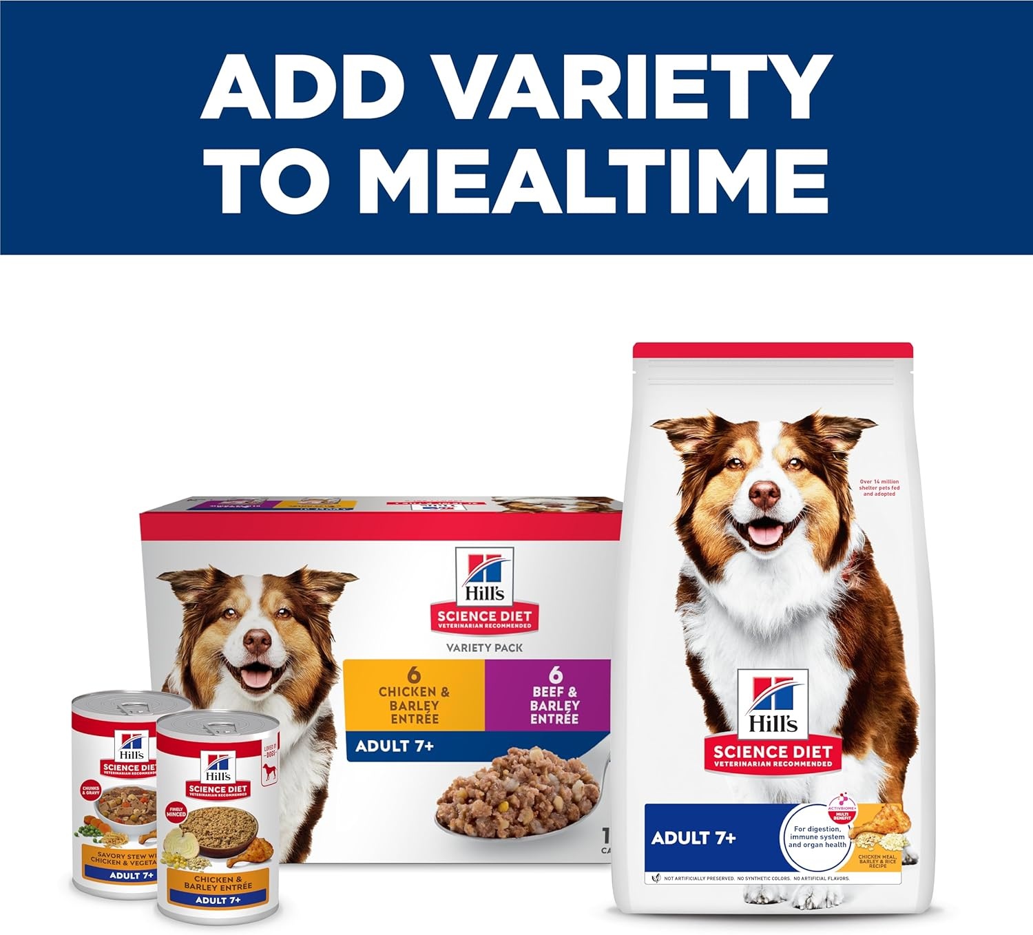 image:imageHills Science Diet Adult 7 Wet Dog Food Chicken amp Barley 13 oz Cans 12PackChicken Barley Loaf