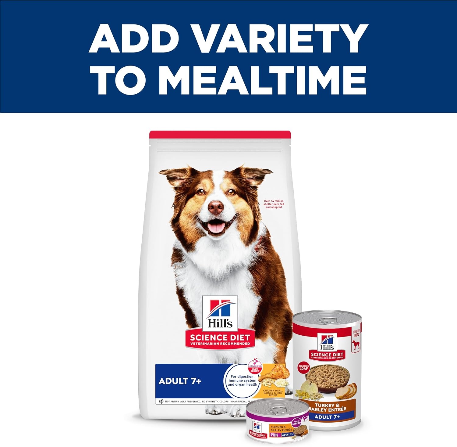 image:imageHills Science Diet Adult 7 Wet Dog Food Chicken amp Barley 13 oz Cans 12PackTurkey Barley Loaf