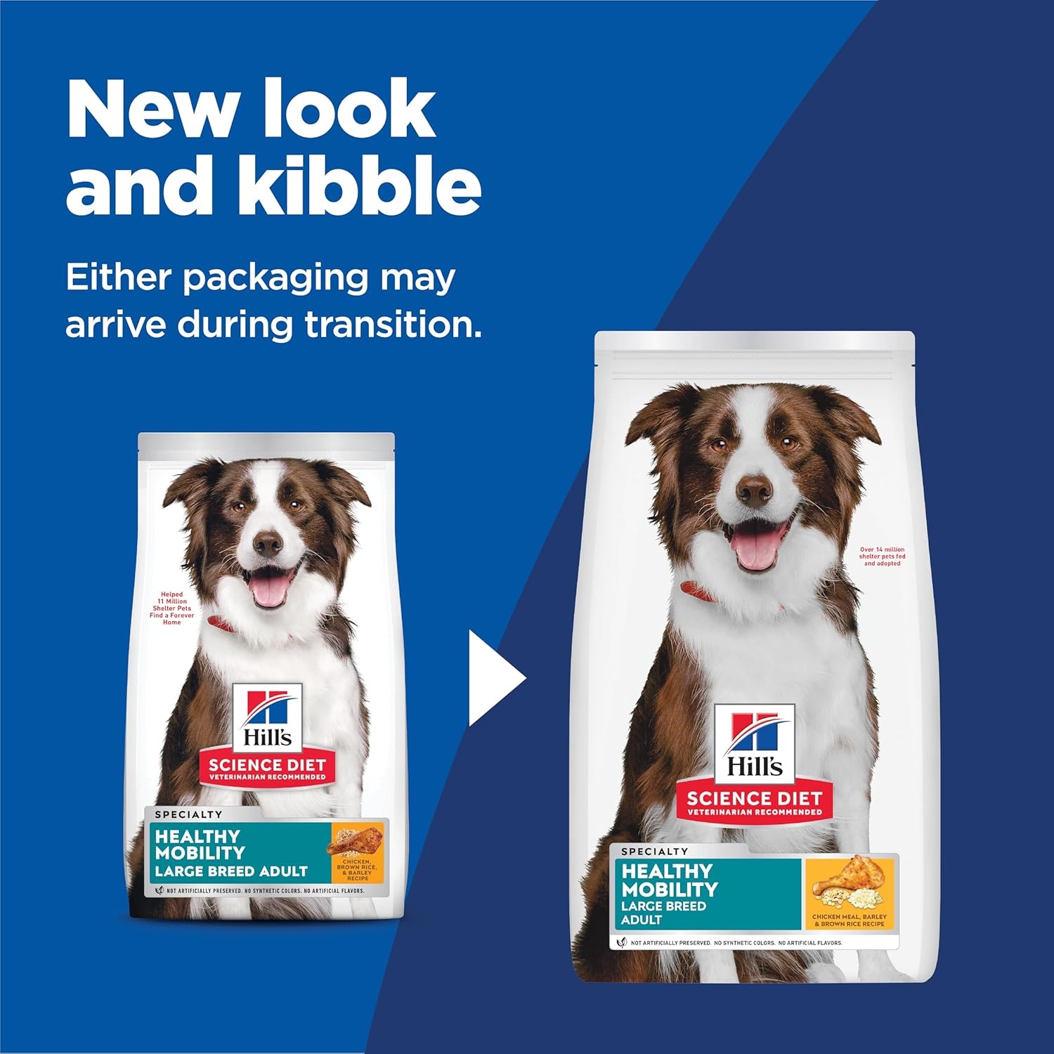 image:imageHills Science Diet Adult Healthy Mobility Large Breed Dry Dog Food Chicken Meal Brown Rice amp Barley 30 lb Bag
