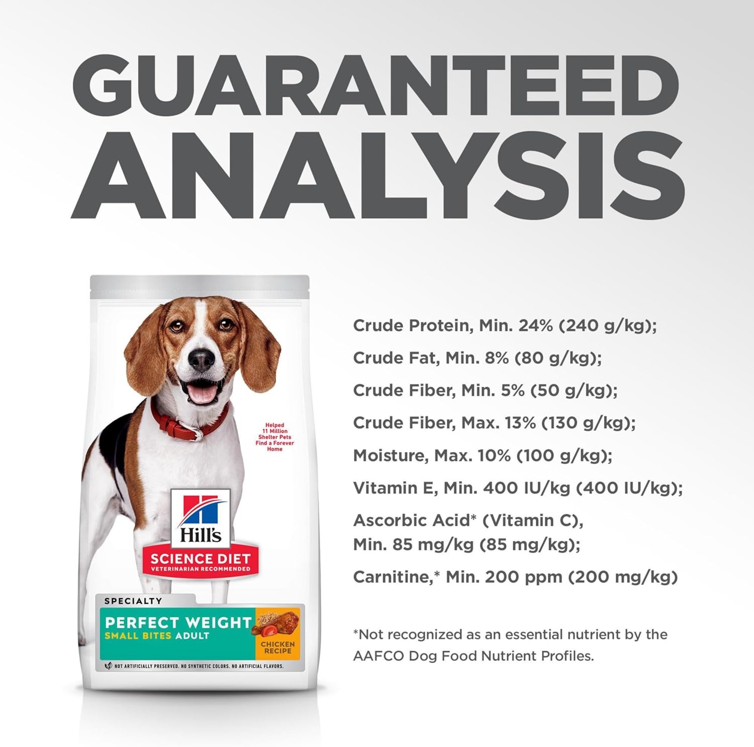 image:imageHills Science Diet Adult Perfect Weight Small Bites Dry Dog Food Chicken 25 lb BagChicken