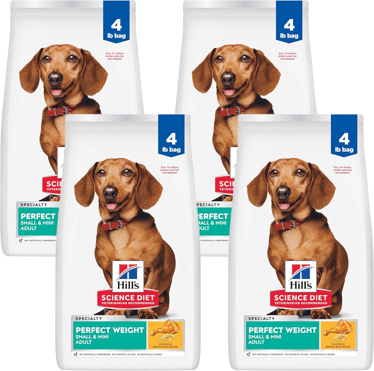 image:imageHills Science Diet Adult Perfect Weight Small amp Mini Dry Dog Food Chicken 125 lb BagChicken