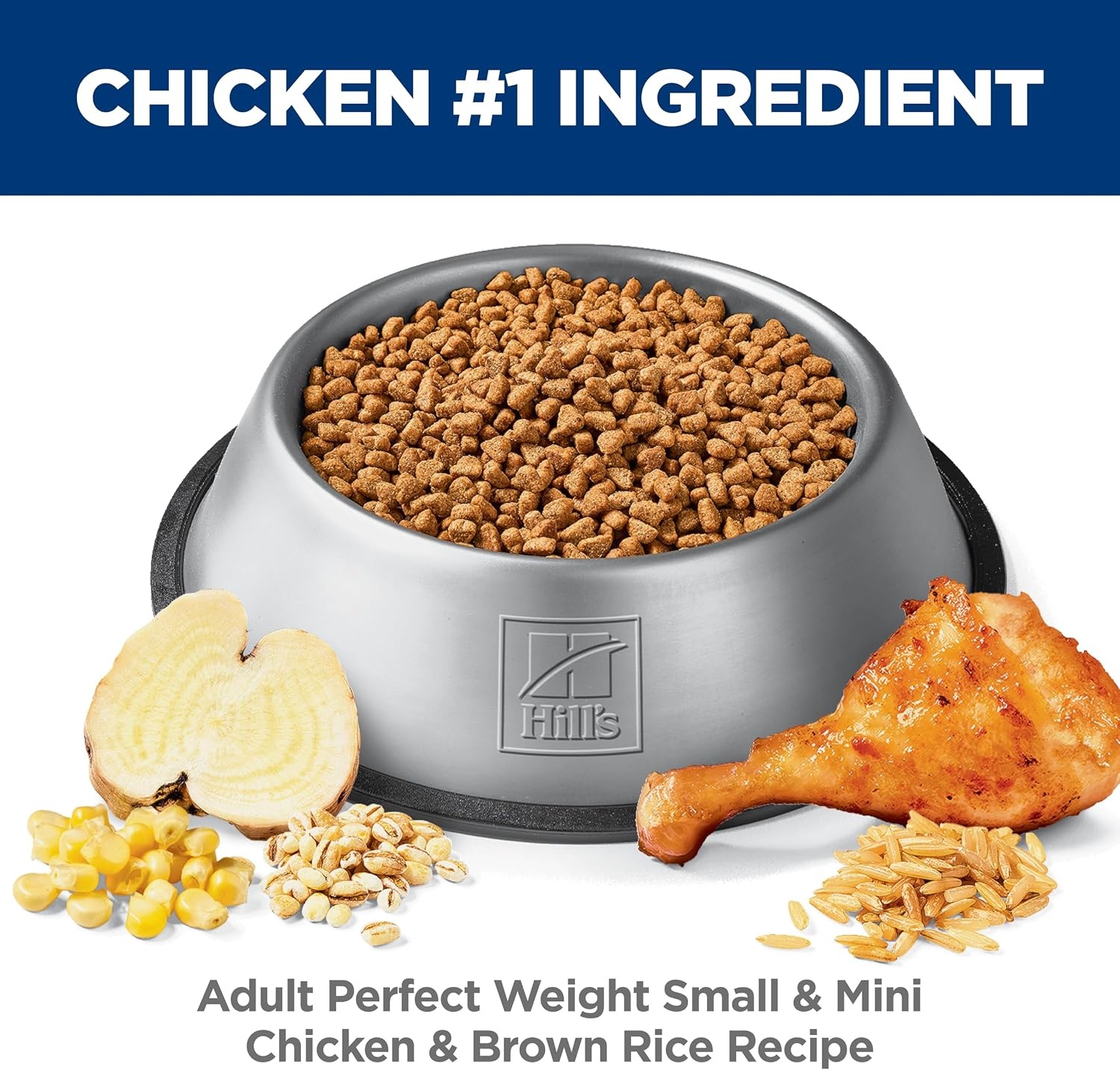image:imageHills Science Diet Adult Perfect Weight Small amp Mini Dry Dog Food Chicken 125 lb BagChicken