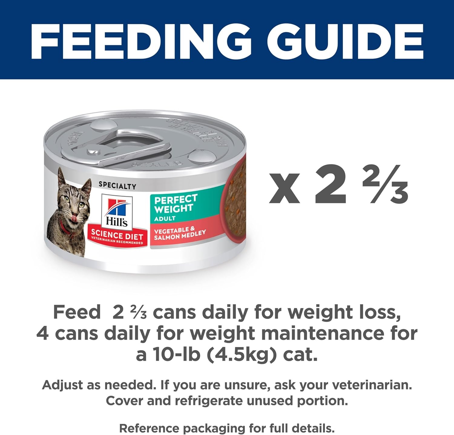 image:imageHills Science Diet Adult Perfect Weight Wet Cat Food Vegetable amp Salmon 29 oz Cans 24PackSalmon Vegetables Stew