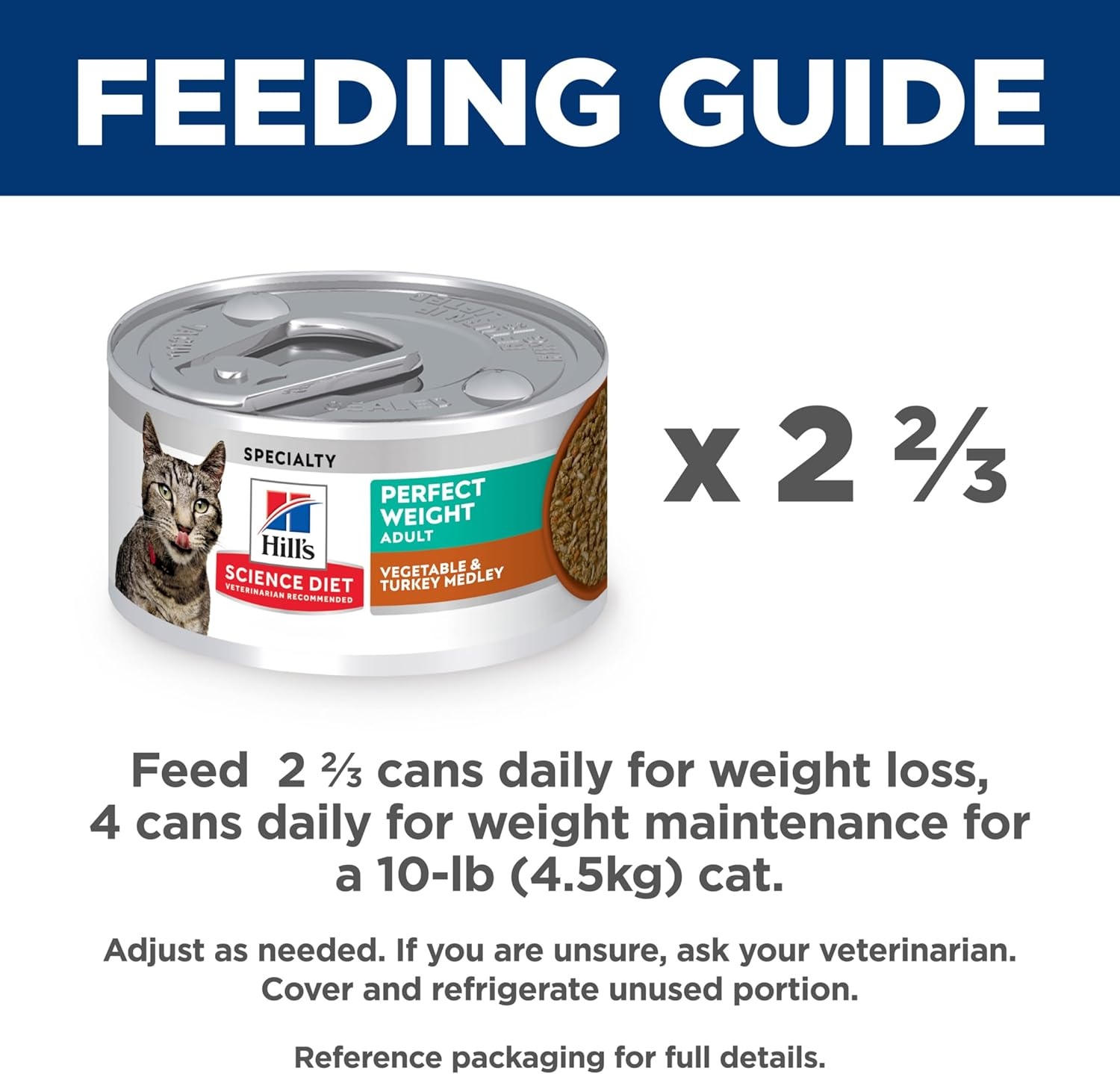 image:imageHills Science Diet Adult Perfect Weight Wet Cat Food Vegetable amp Salmon 29 oz Cans 24PackTurkey Vegetables Stew