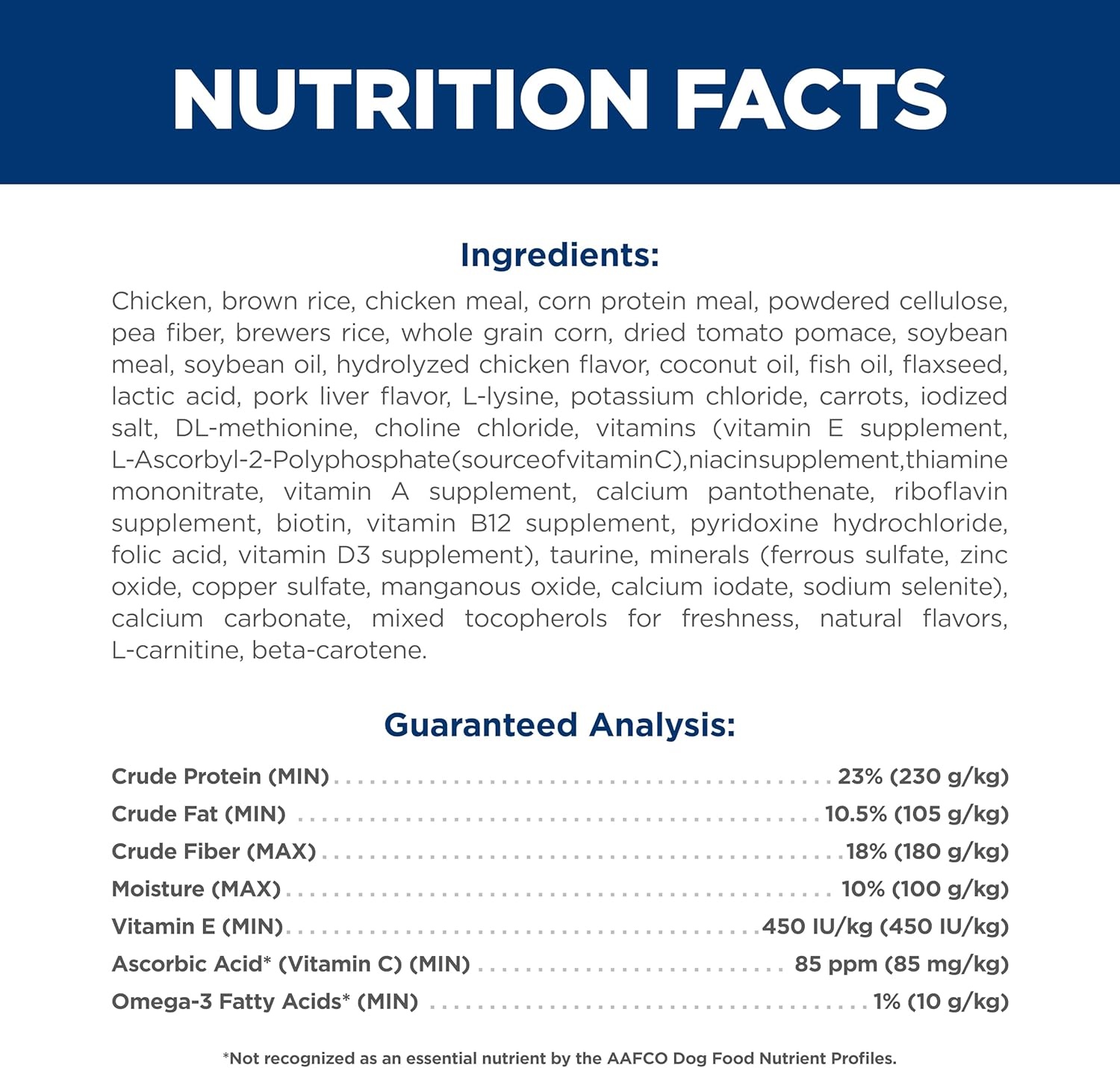 image:imageHills Science Diet Adult Perfect Weight amp Joint Support Dry Dog Food Chicken 25 lb BagChicken Brown Rice