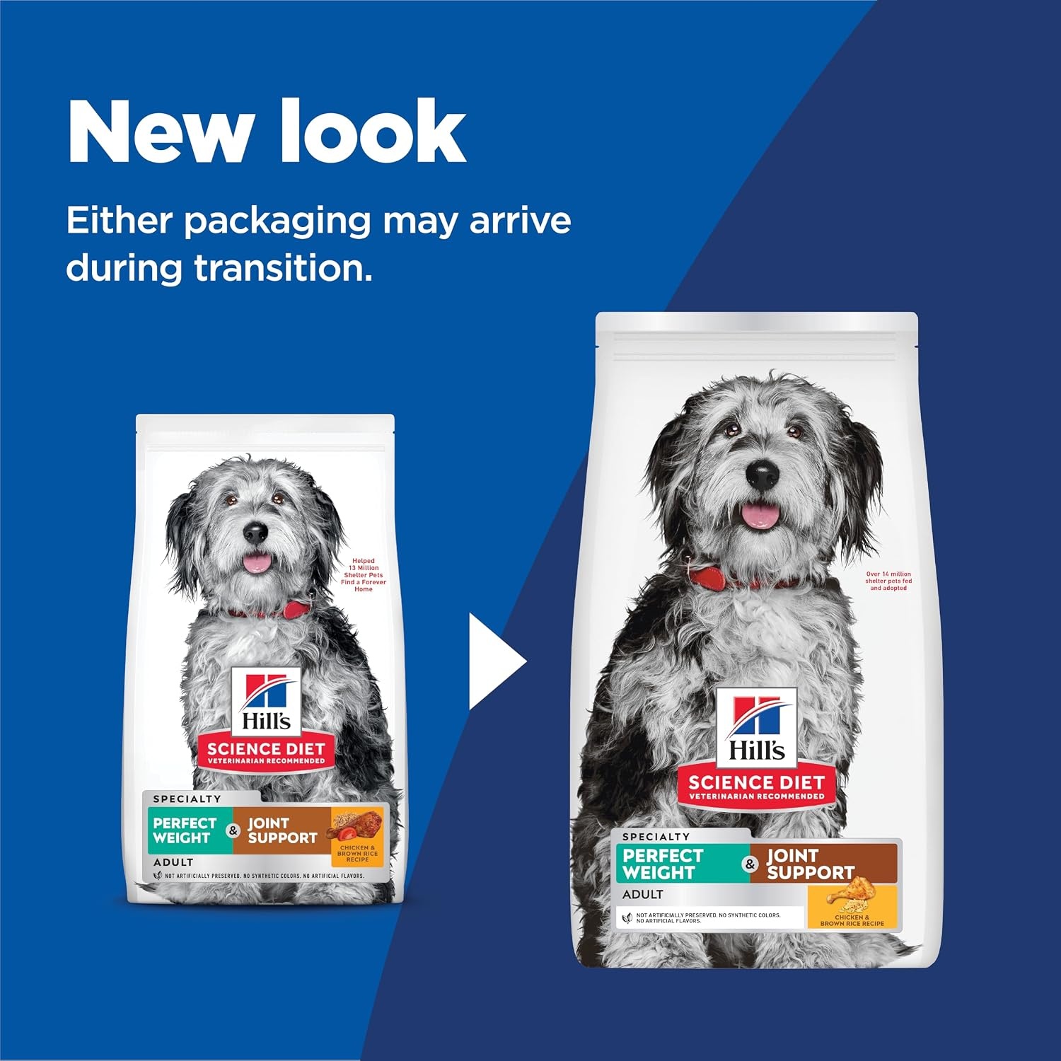image:imageHills Science Diet Adult Perfect Weight amp Joint Support Dry Dog Food Chicken 25 lb BagChicken Brown Rice