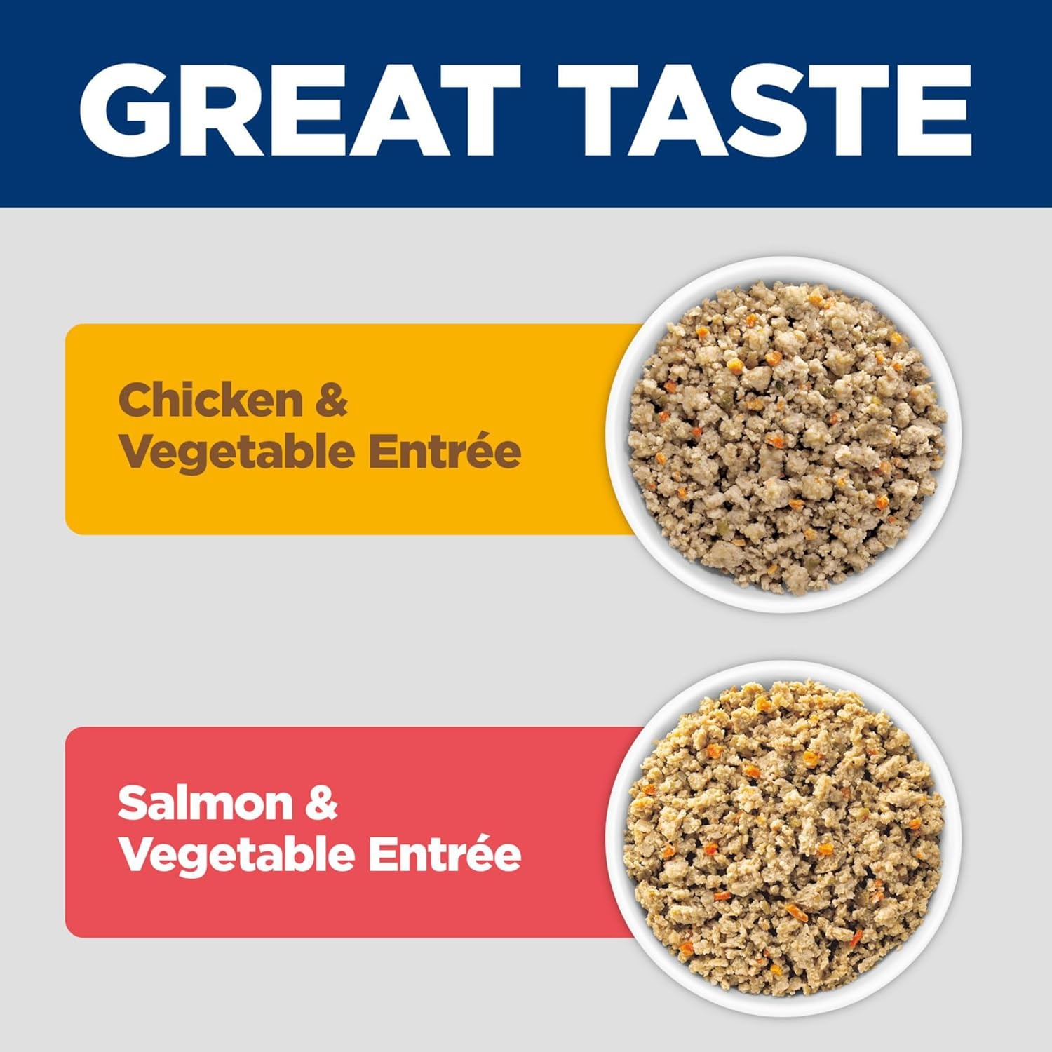 image:imageHills Science Diet Adult Sensitive Stomach amp Skin Wet Dog Food Variety Pack Chicken amp Vegetable Salmon amp Vegetable 128 oz Cans 12PackVariety Pack Chicken Vegetables Salmon Vegetables Loaf