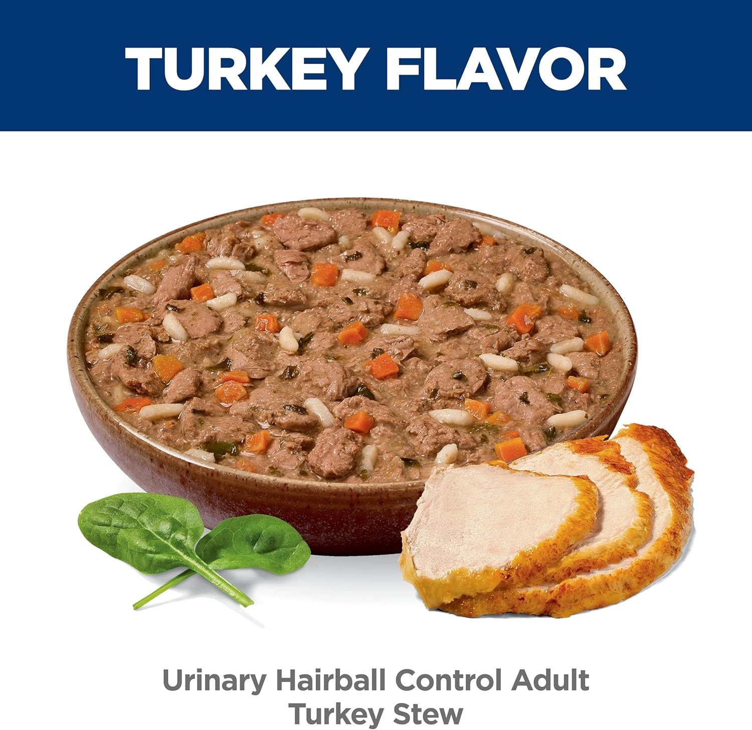 image:imageHills Science Diet Adult Urinary amp Hairball Control Wet Cat Food Turkey amp Vegetable Stew 29 oz Cans 24Pack