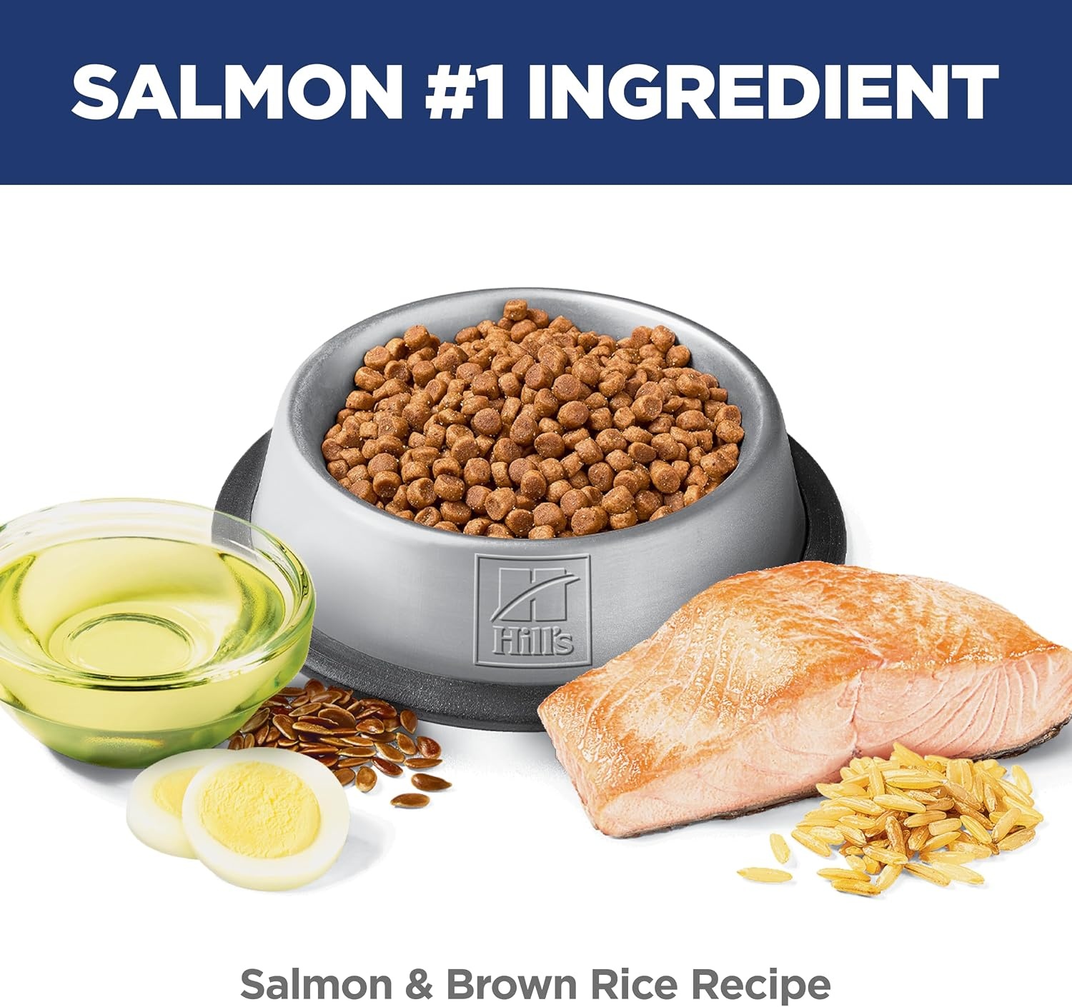image:imageHills Science Diet Kitten Sensitive Stomach amp Skin Dry Cat Food Salmon amp Brown Rice 35 lb BagSalmon Brown Rice