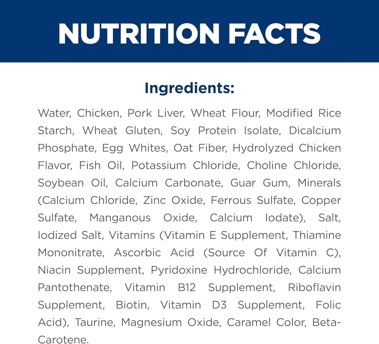 image:imageHills Science Diet Kitten Wet Cat Food Chicken amp Vegetables Stew 28 oz Pouches 24PackChicken Stew