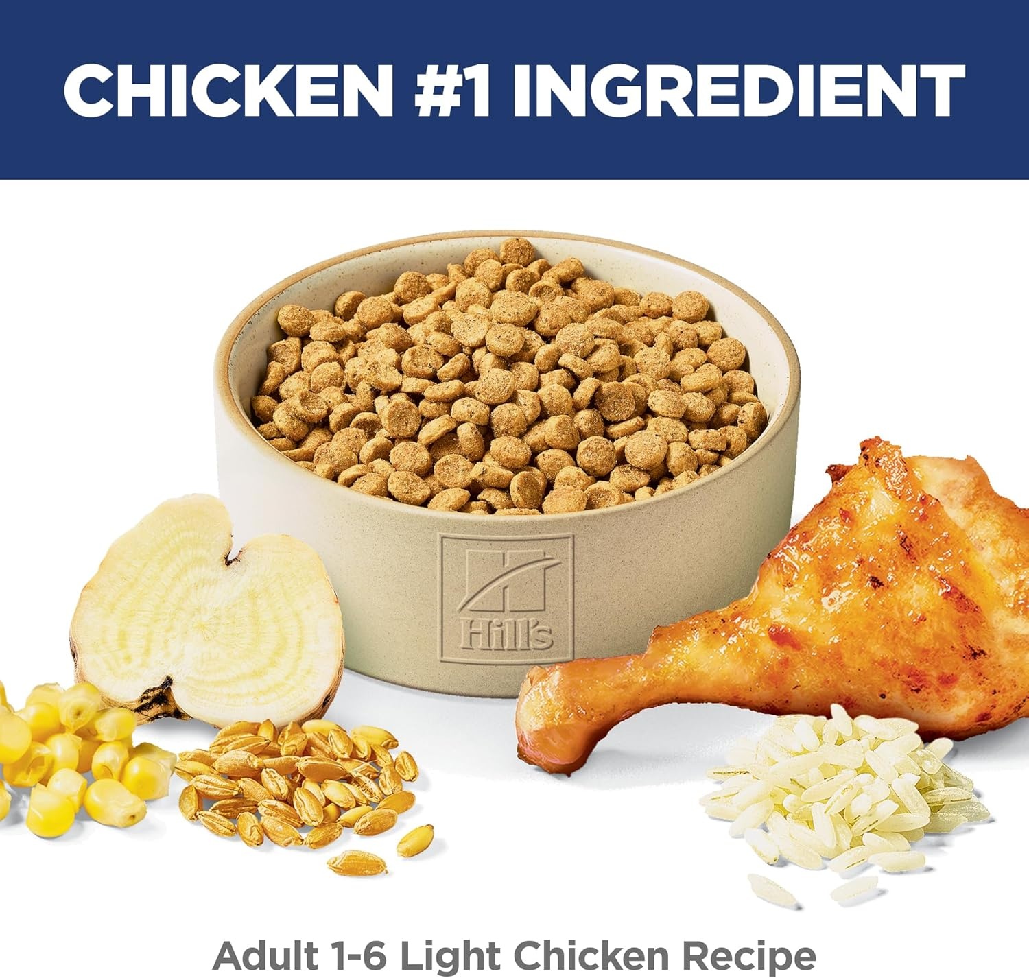 image:imageHills Science Diet Light Adult 16 Weight Management Support Dry Cat Food Chicken Recipe 7 lb BagChicken