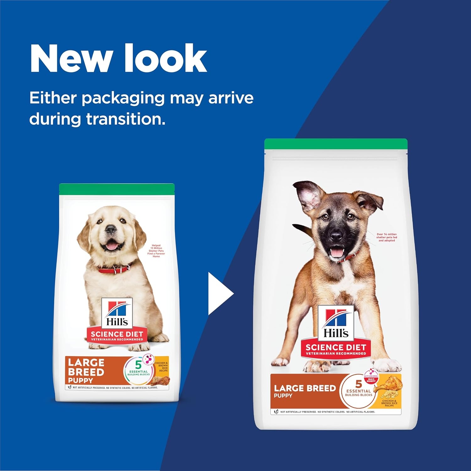 image:imageHills Science Diet Puppy Large Breed Dry Dog Food Chicken amp Brown Rice 275 lb BagChicken Brown Rice