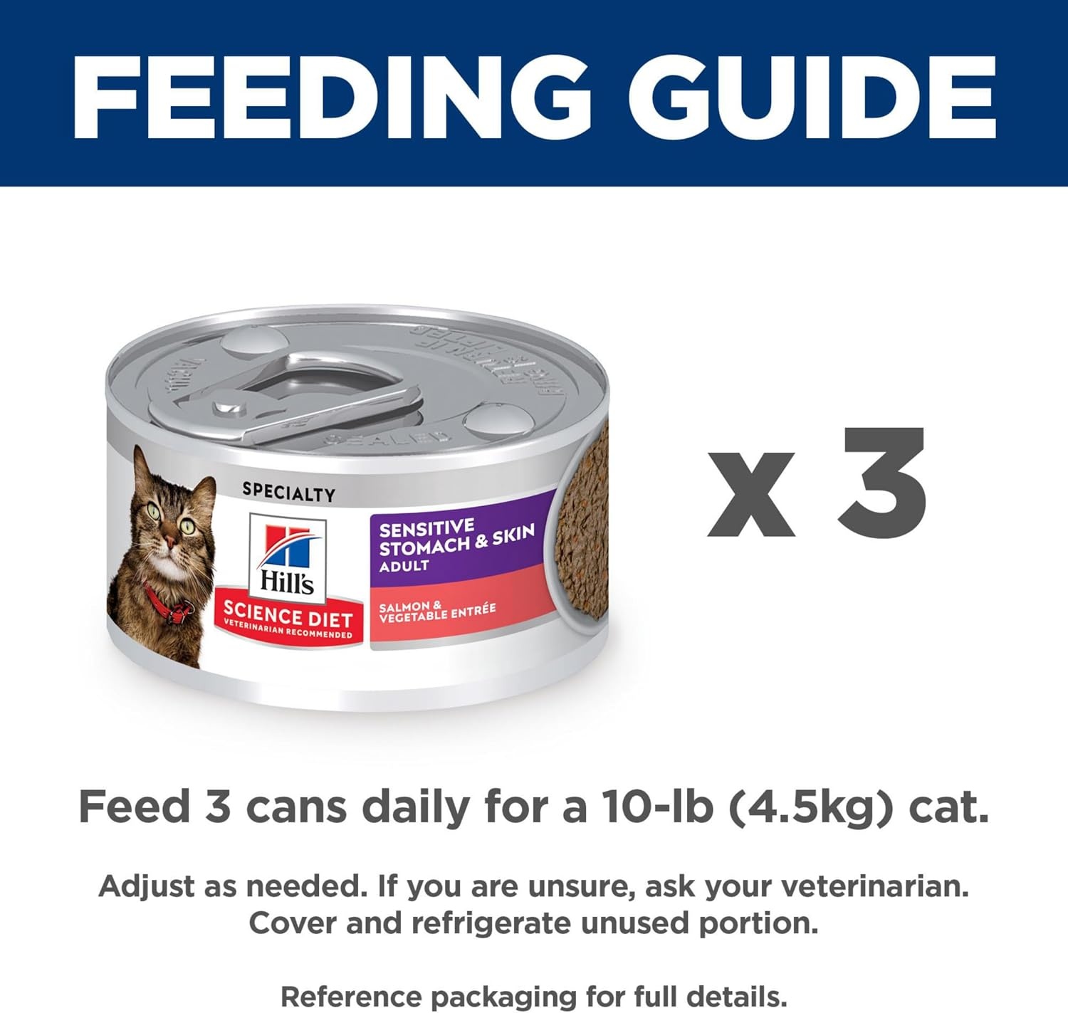 image:imageHills Science Diet Sensitive Stomach amp Skin Adult 16 Stomach amp Skin Sensitivity Support Wet Cat Food Tuna amp Vegetables Minced 29 oz Can Case of 24Salmon Vegetables Minced