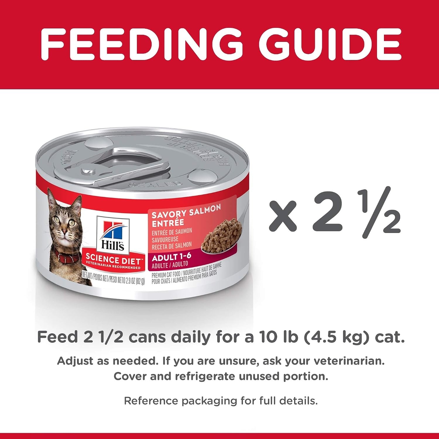 image:imageHills Science Diet Wet Cat Food Adult Savory Salmon Recipe 29 oz Cans 24Pack