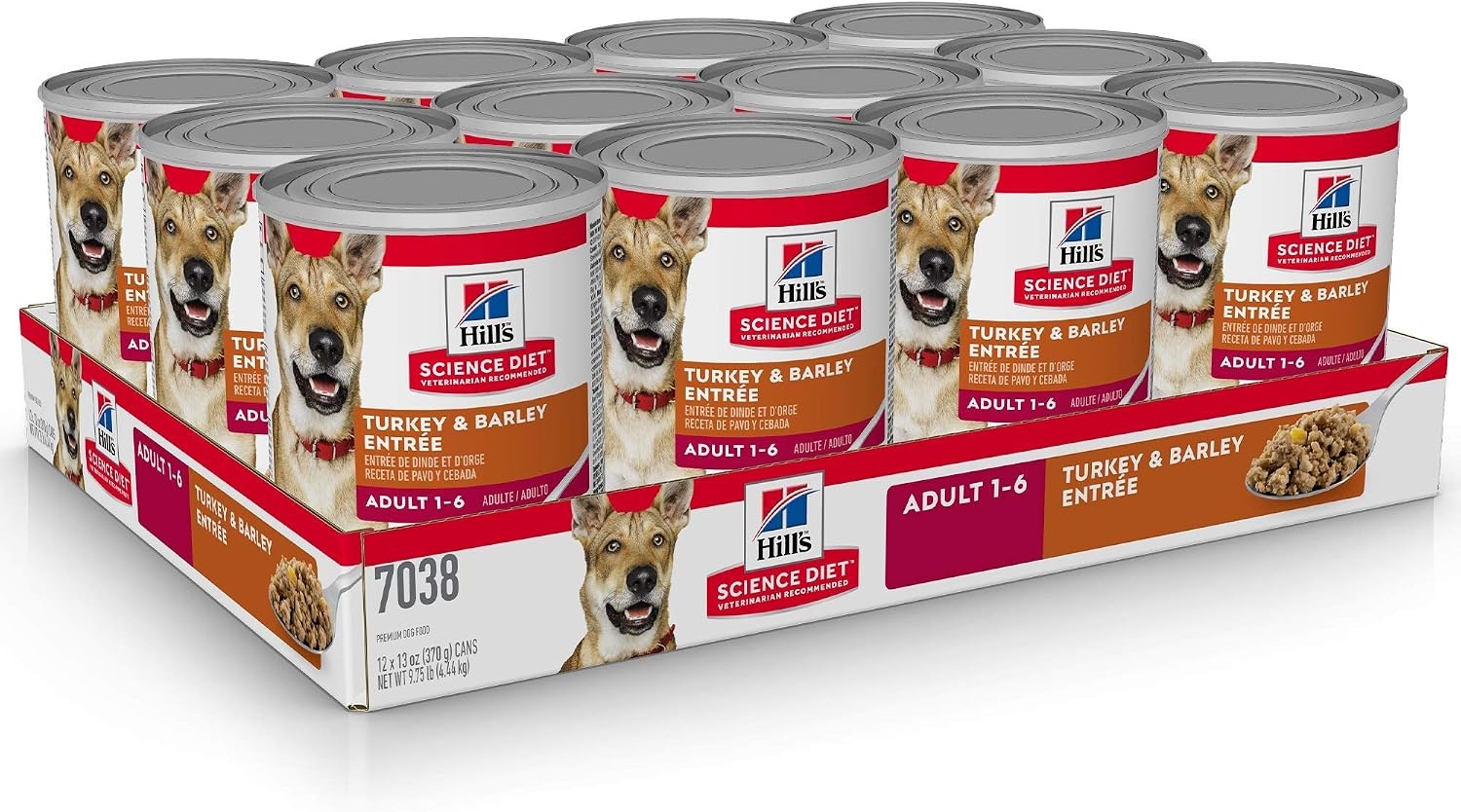 image:imageHills Science Diet Wet Dog Food Turkey amp Barley Entre Adult 16 13 oz Cans 12Pack