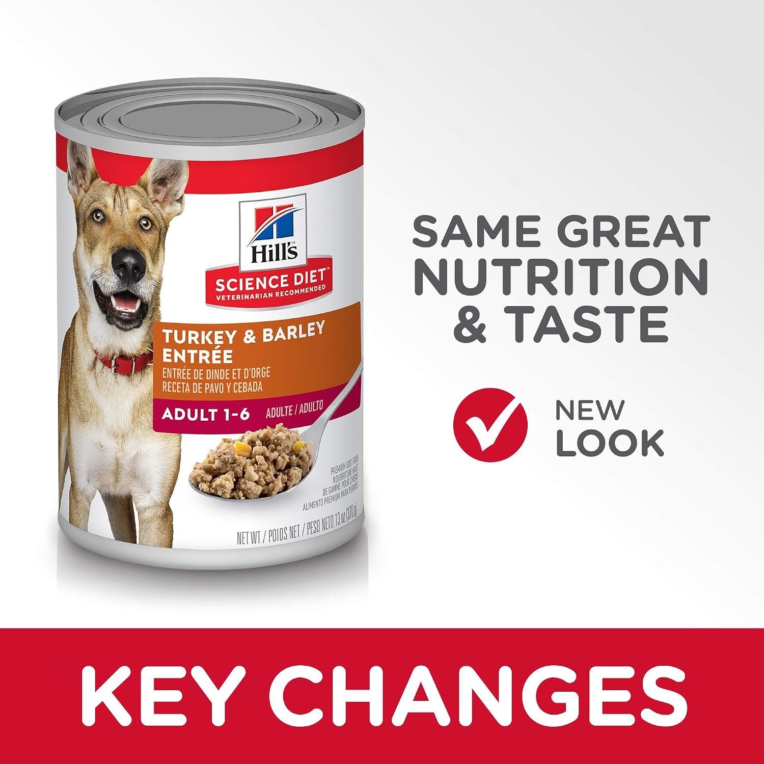 image:imageHills Science Diet Wet Dog Food Turkey amp Barley Entre Adult 16 13 oz Cans 12Pack