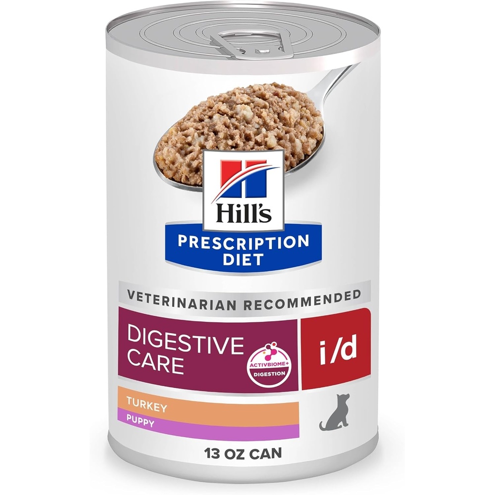 image:imageHills Prescription Diet id Digestive Care Puppy Wet Dog Food Turkey 13 oz Cans 12Pack