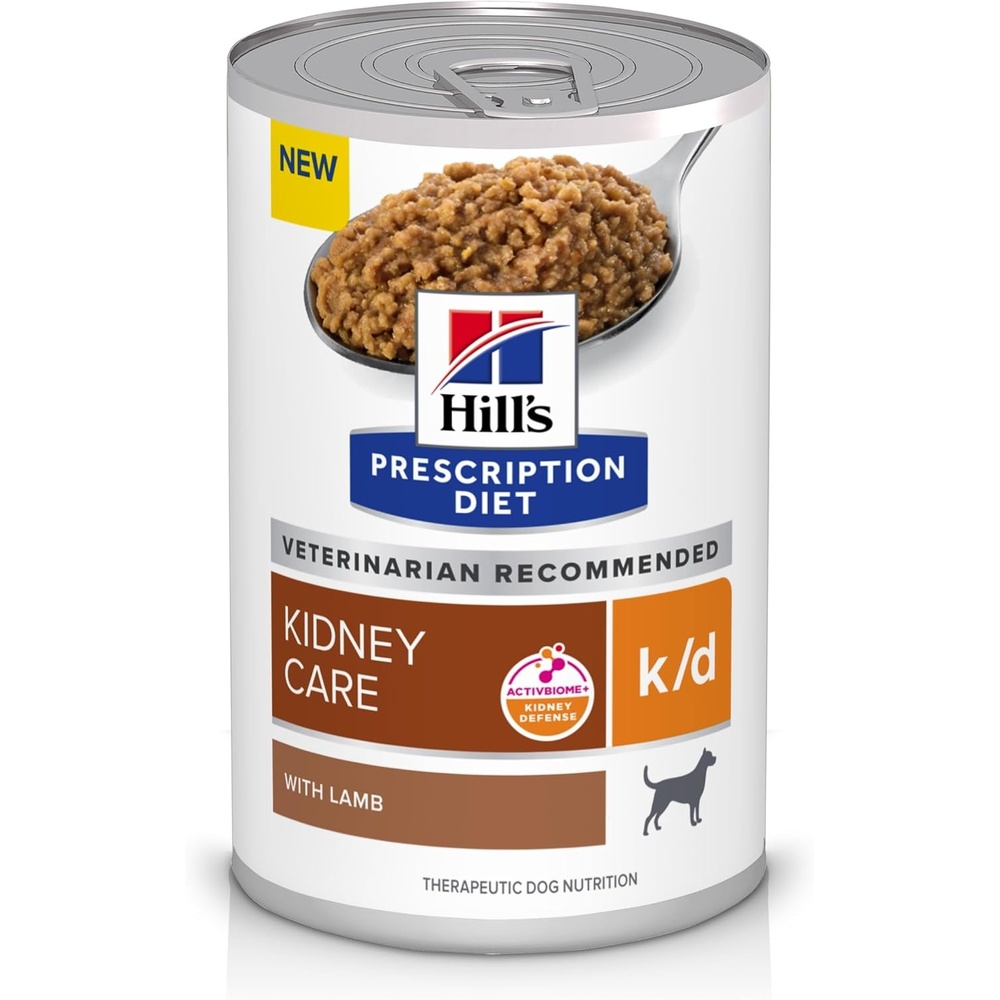 image:imageHills Prescription Diet kd Kidney Care Chicken amp Vegetable Stew Wet Dog Food Veterinary Diet 55 oz Cans 24PackLamb