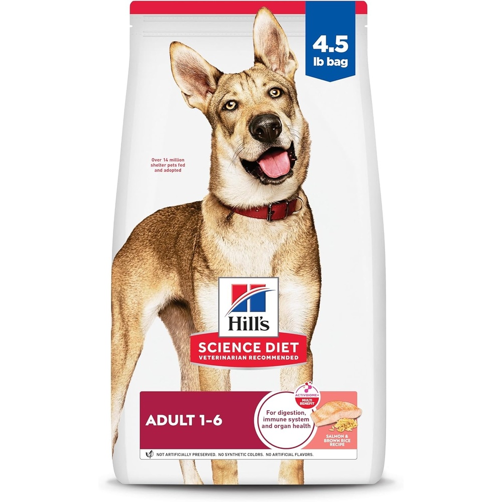 image:imageHills Science Diet Adult 16 Dry Dog Food Salmon amp Brown Rice 33 lb BagSalmon
