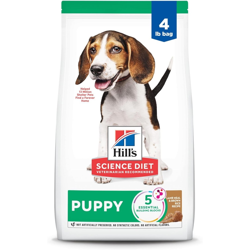 image:imageHills Science Diet Puppy Dry Dog Food Chicken amp Brown Rice 275 lb BagLamb  Brown Rice