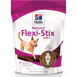 Hill’s Natural Flexi-Stix Dog Treats, Beef Jerky, 7.1 oz. Bag(Beef)