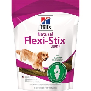 Hill’s Natural Flexi-Stix Dog Treats, Beef Jerky, 7.1 oz. Bag(Turkey)