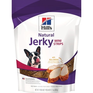 Hill’s Natural Jerky Mini-Strips Dog Treats, Chicken, 7.1 oz. Bag(Chicken)