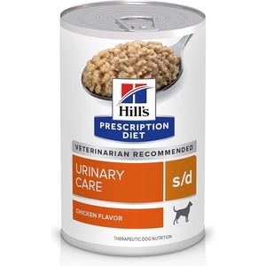 Hill’s Prescription Diet s/d Urinary Care Wet Dog Food, Veterinary Diet, 13 oz. Cans, 12-Pack