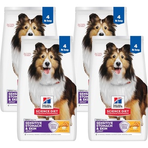 Hill’s Science Diet Adult Sensitive Stomach & Skin Dry Dog Food, Chicken, 30 lb. Bag | #1 Veterinarian Recommended, Adult Formula, Chicken Recipe, 30 lb. Bag(Chicken)