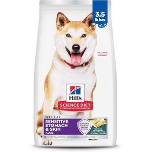 Hill’s Science Diet Adult Sensitive Stomach & Skin Dry Dog Food, Chicken, 30 lb. Bag | #1 Veterinarian Recommended, Adult Formula, Chicken Recipe, 30 lb. Bag(Pollock  Barley  & Insect Recipe)